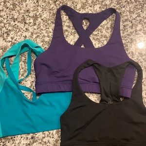 Bundle of Two Lululemon Size 4 Bras